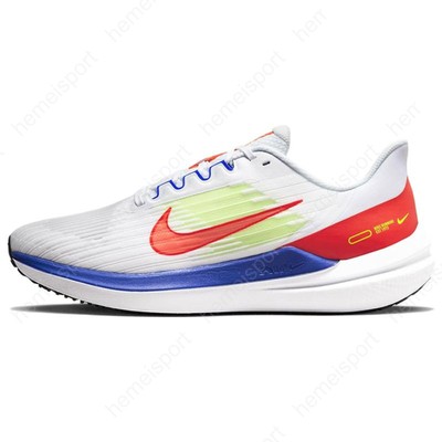 Nike Air Winflo 9 White Racer Blue Crimson DX3355-100
