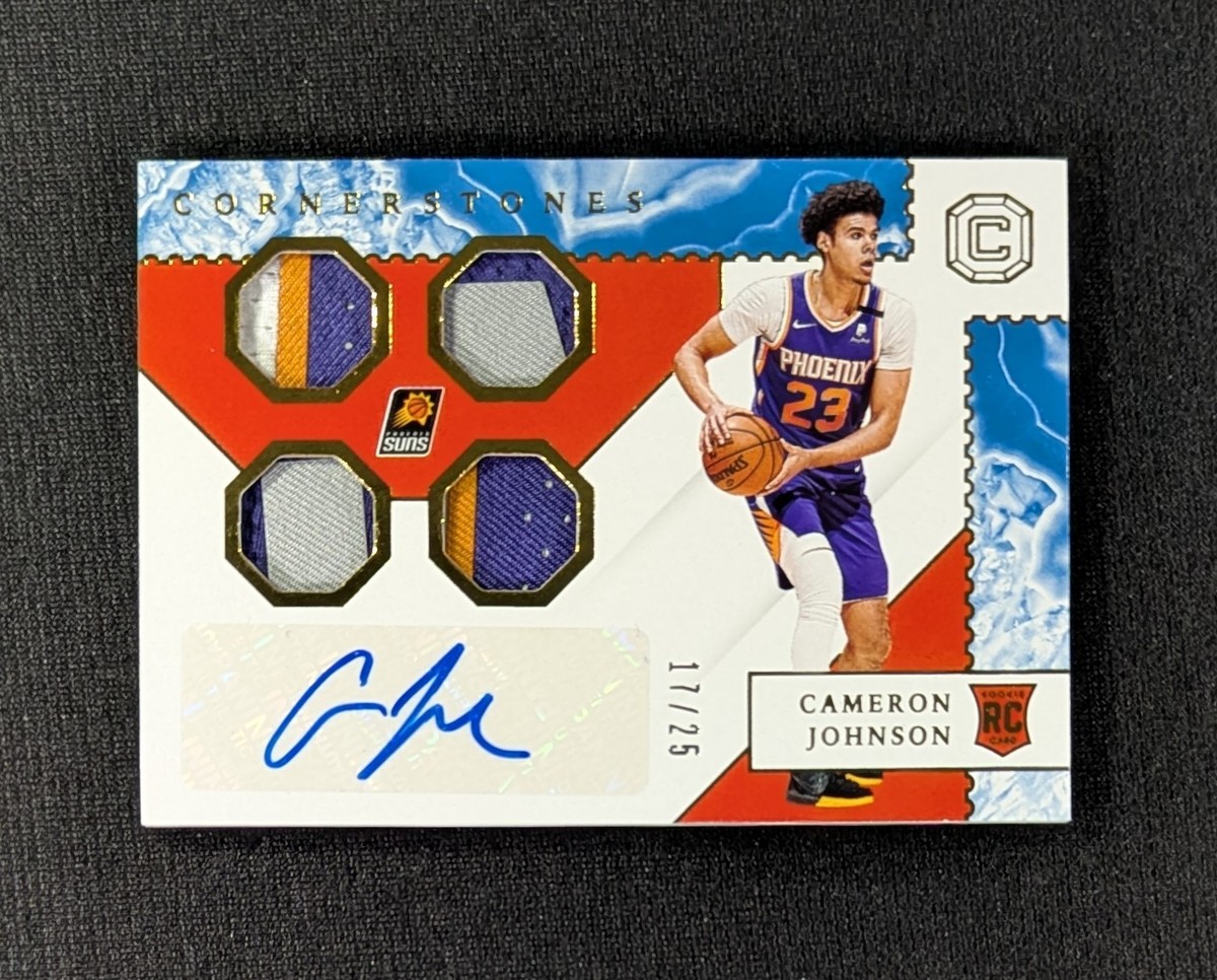 2019-20 Panini Chronicles RC Cornerstones /25 Cameron Johnson #RC