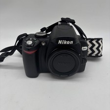 Nikon D60 10.2MP Digital SLR DSLR Camera 4566 Shutter Count