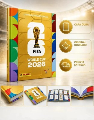 Panini Golden Album 2026 World Cup Hardcover FIFA WC Brazilian
