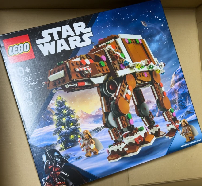 Lego 40806 Star Wars Gingerbread AT-AT Walker Sealed Gift In Hand Fast Shipping - Image 2 of 4