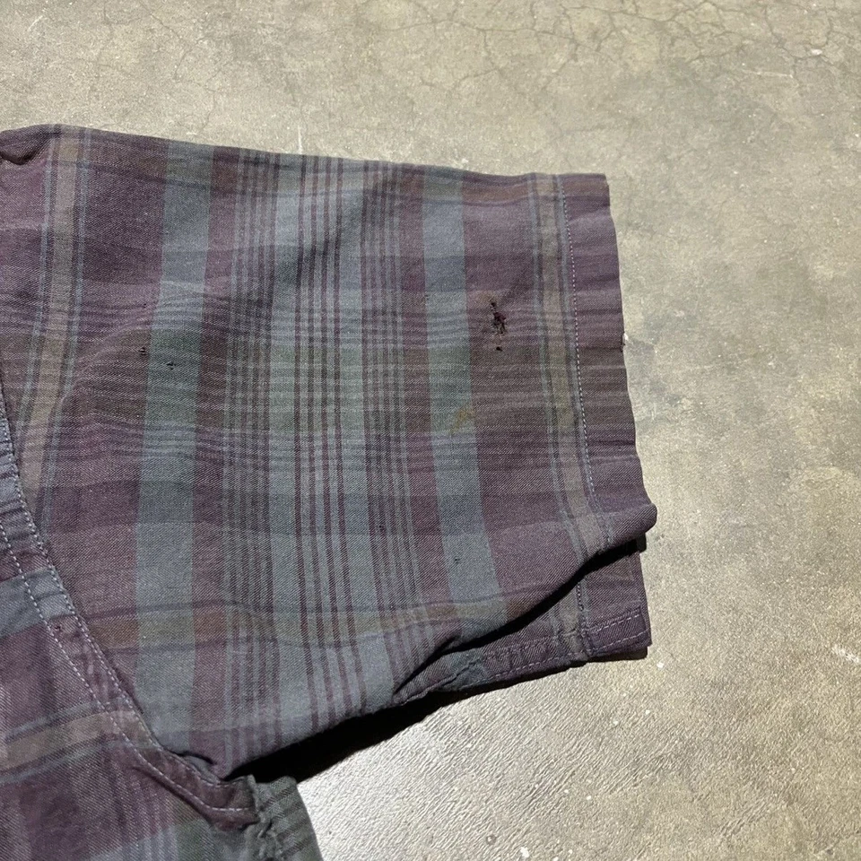 Vintage 60s Towncraft Penney's Purple Cotton Loop Collar 1960s True Vintage - Image 3 of 4