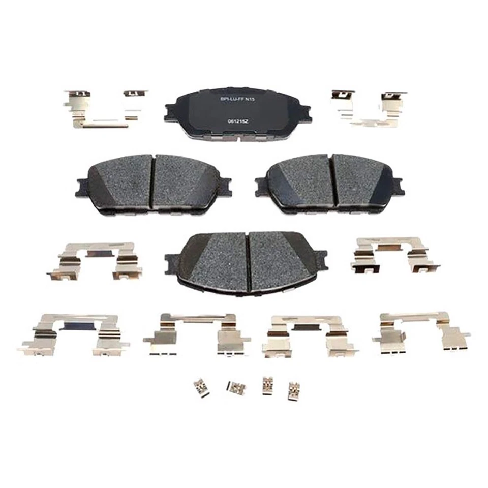 Rotores de freno delanteros traseros y pastillas de freno de cerámica Raybestos para Lexus ES330 2004-2006 Foto 3 de 4