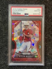 2019 Kyler Murray Panini Prizm Red Cracked Ice Rookie #301 PSA 10 CARDINALS RC