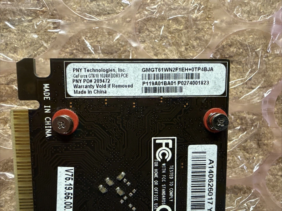PNY Nvidia GeForce GT 610 1GB DDR3 DVI HDMI LP - Image 4 of 4