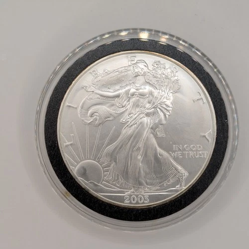 2005 American Silver Eagle Bullion in Air-Tite