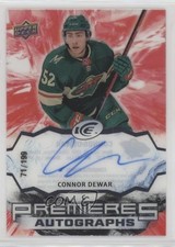 2021-22 Upper Deck Ice Ice Premieres Auto 71/199 Connor Dewar #IPA-CD Auto 15ok