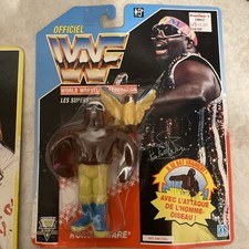 New WWF WWE Koko B. Ware Wrestling Figure Hasbro on Card 1991 Series 3 A