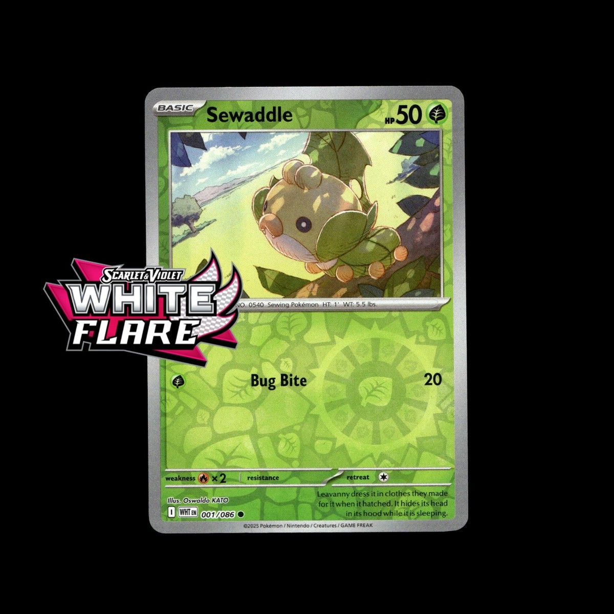 White Flare Pokemon Cards! Holo/Reverse Holo Rare Illustration