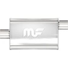 Stainless Muffler 2.5in Offset In/Center Out MAGNAFLOW PERF EXHAUST 11226