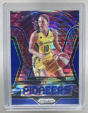 Sue Bird 2025 Panini WNBA Prizm #1 Blue Pulsar Pioneers /199