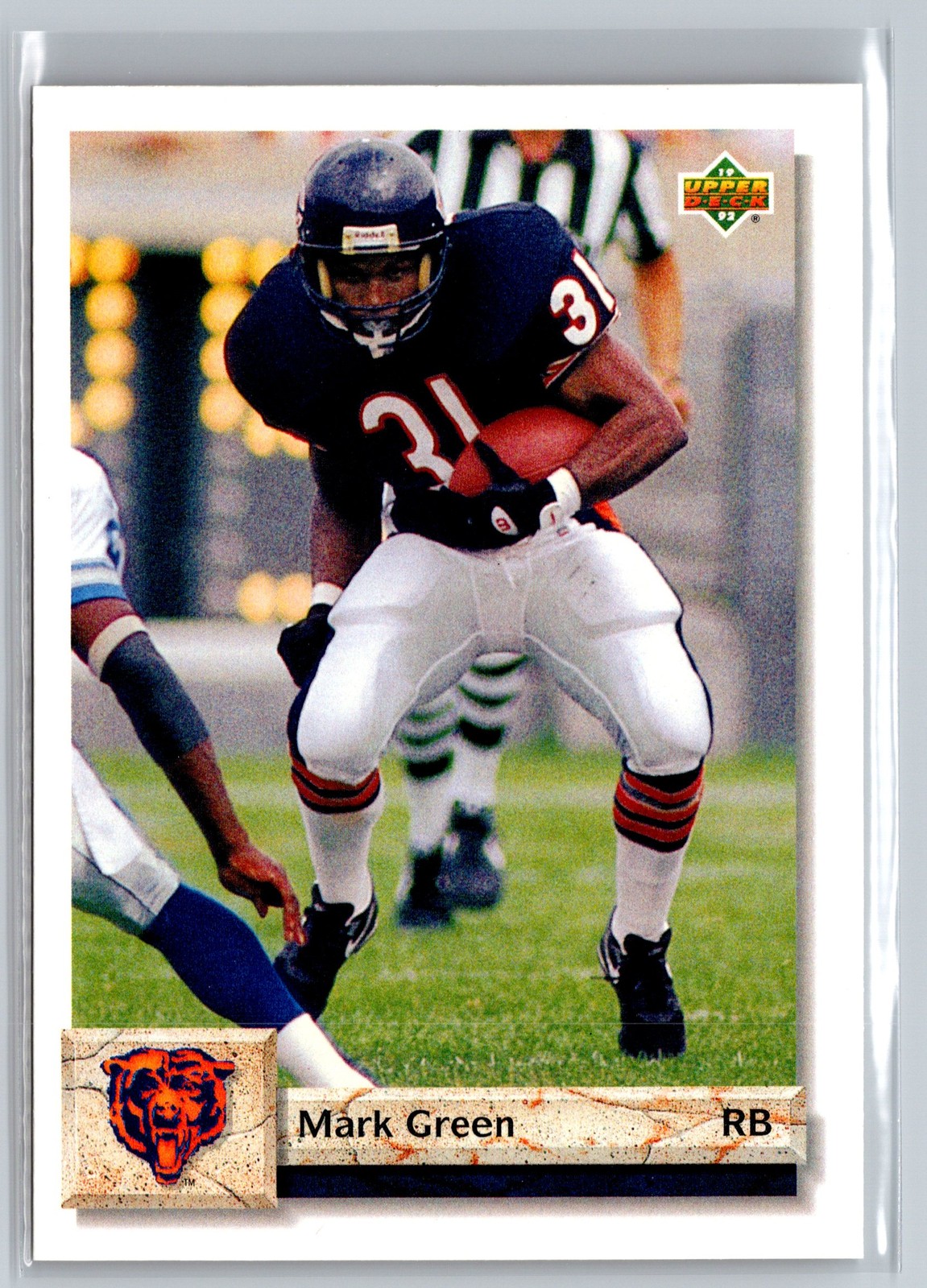 1992 Upper Deck #546 Mark Green Chicago Bears