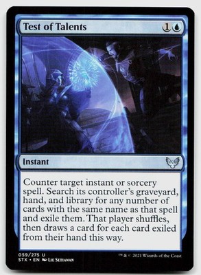 Test of Talents #59 (NM) Strixhaven STX Magic MTG
