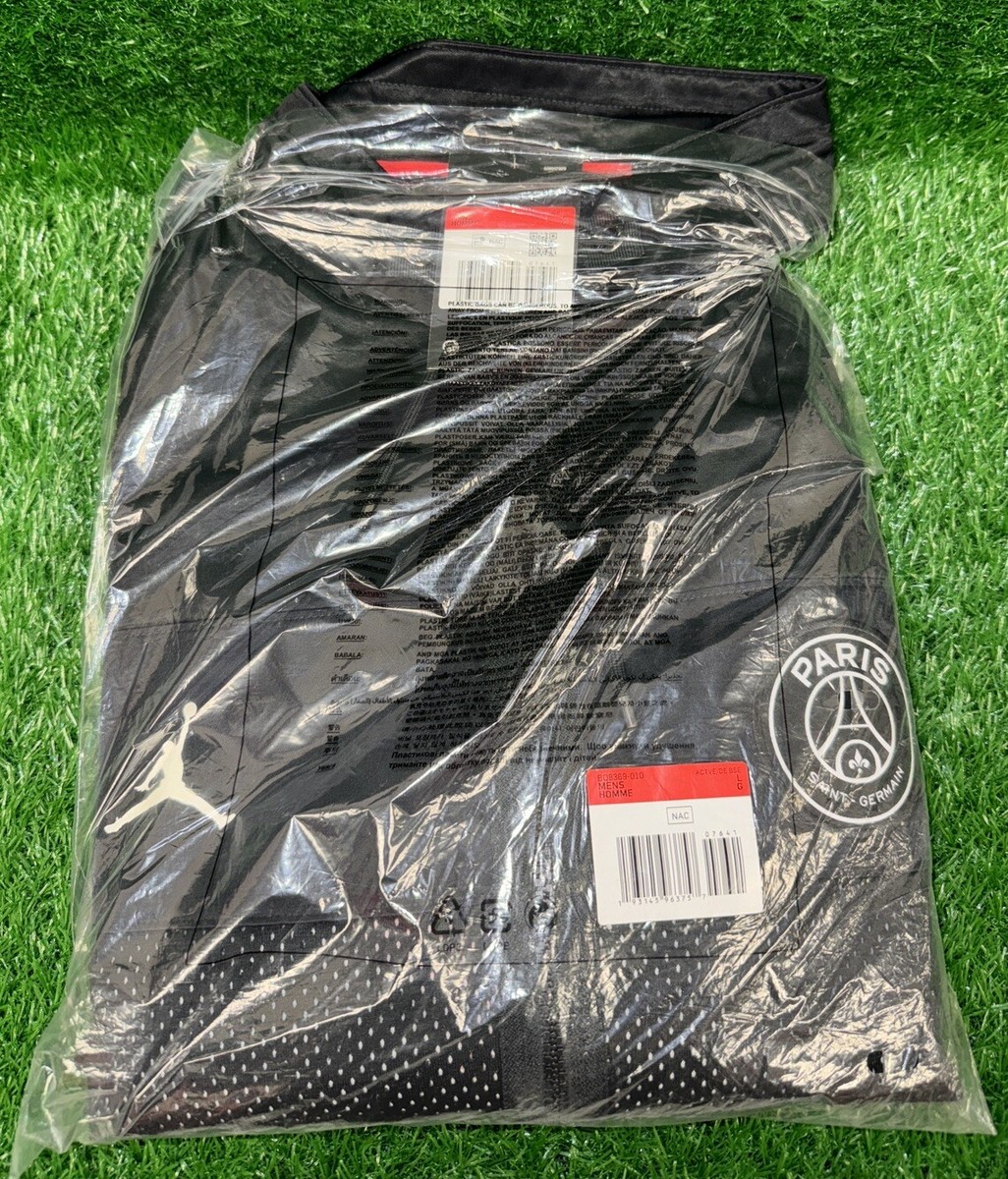 Nike Jordan Paris Saint-Germain PSG Suit Jacket Black Size Large
