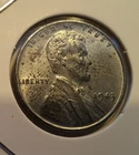 1943 - Philadelphia Mint, Steel Penny, No Mint Mark, AU Condition