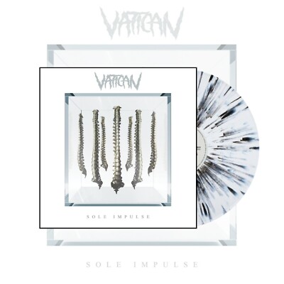 Vatican - Sole Impulse LP (NEW) White with Black Splatter
