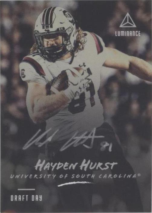 2018 Panini Luminance Hayden Hurst #RI-HH - 1 of 2