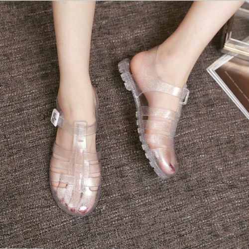 closed toe jelly shoes