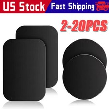 Metal Plates Adhesive Sticker Replace For Magnetic Car Mount Phone Holder