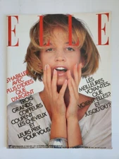 1985 French ELLE magazine Bonnie Berman Paulina PORIZKOVA Prince Stephanie Janes