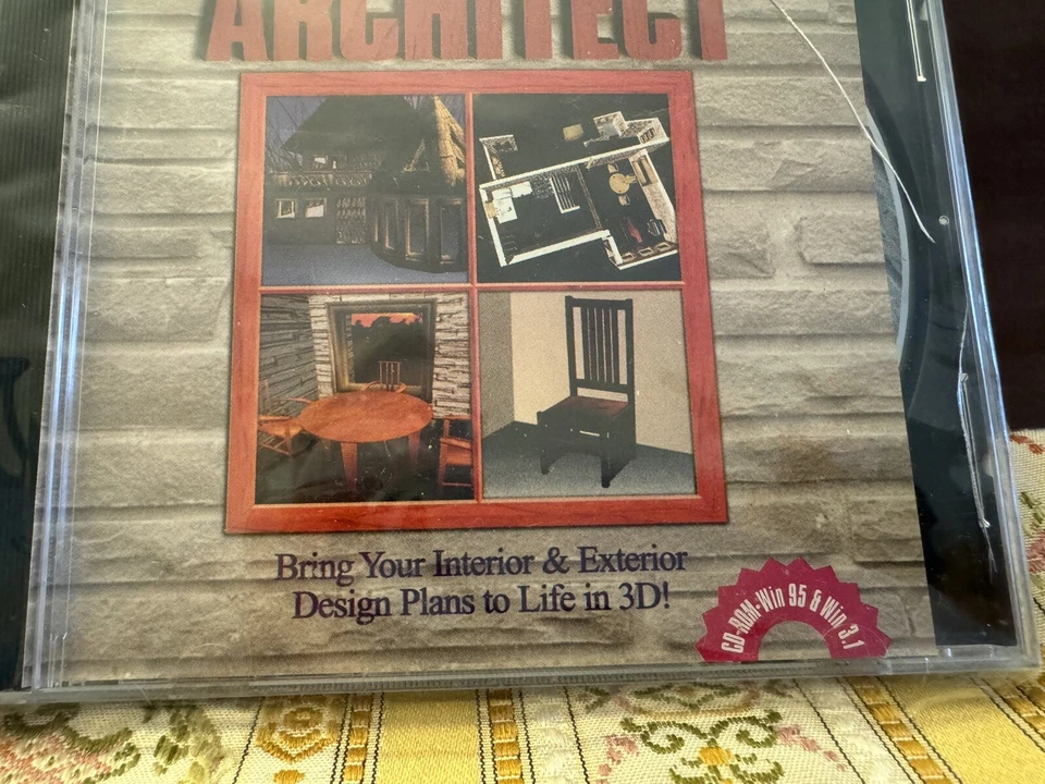 3D Virtual Reality Architect Swift Jewel CD-ROM UnOpened Vintage Windows 95 - Image 3 of 4
