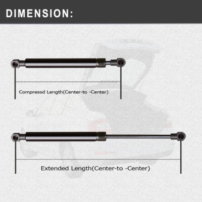 2X Rear Hatch Tailgate Lift Supports Shock Strut For Nissan