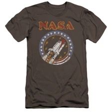 NASA RETRO SHUTTLE Licensed Adult Men's Graphic Tee Shirt SM-5XL