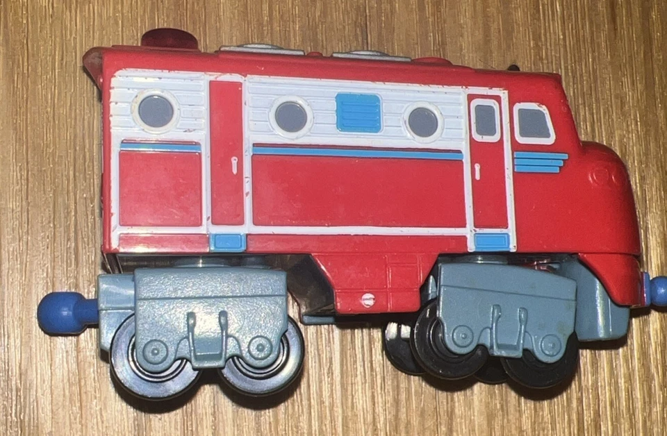 Chuggington Wilson 2010 Train Car Red Sounds Battery Operated Learning Curves - Image 2 of 4