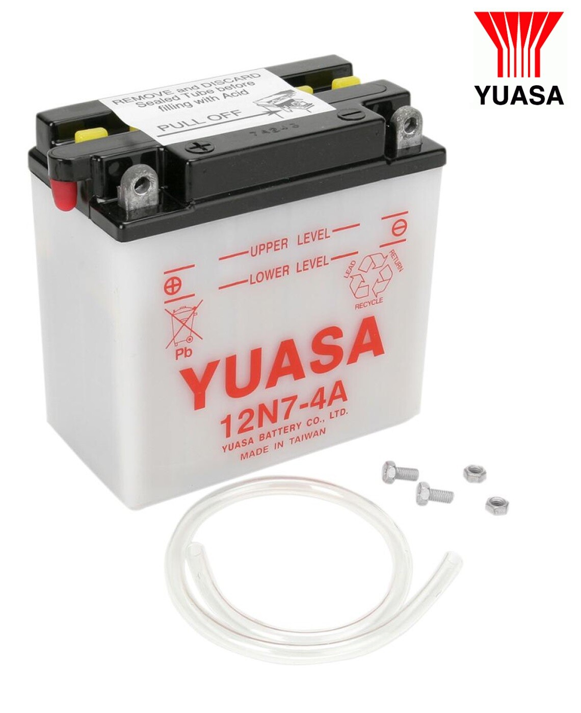 Batterie Yuasa Y12N7-4A pour résoudre les problèmes de démarrage sur Sportster 1000