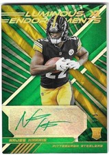 Najee Harris 2021 PANINI XR NFL ROOKIE LUMINOUS AUTOGRAPH CARD Steelers AUTO 1/5
