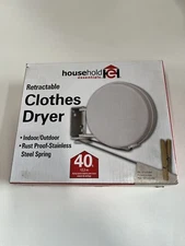 Sunline Household Essential HHR-400 40-Foot Retractable Clothesline Swivel Mount