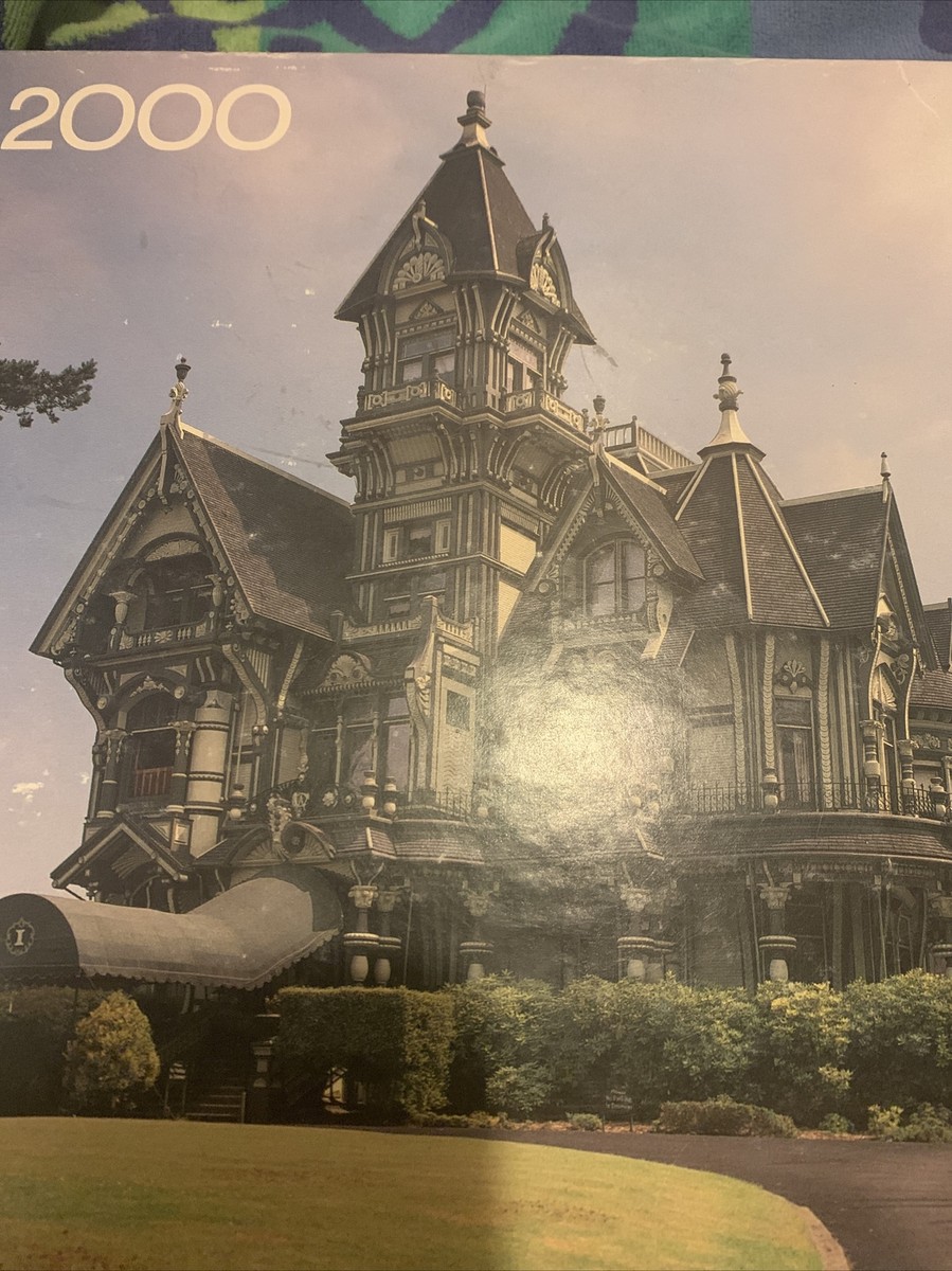Milton Bradley 2000 Piece Puzzle Carson House Eureka CA
