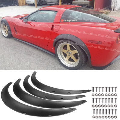 Chevrolet Corvette C5 C6 Z06 Fender Flares Mudguards Wide Body Wheel ...