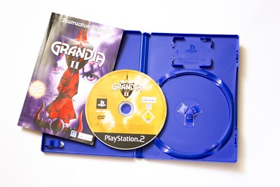 Grandia 2 Sony Playstation 2 ps2 Ubisoft Game Arts 2001