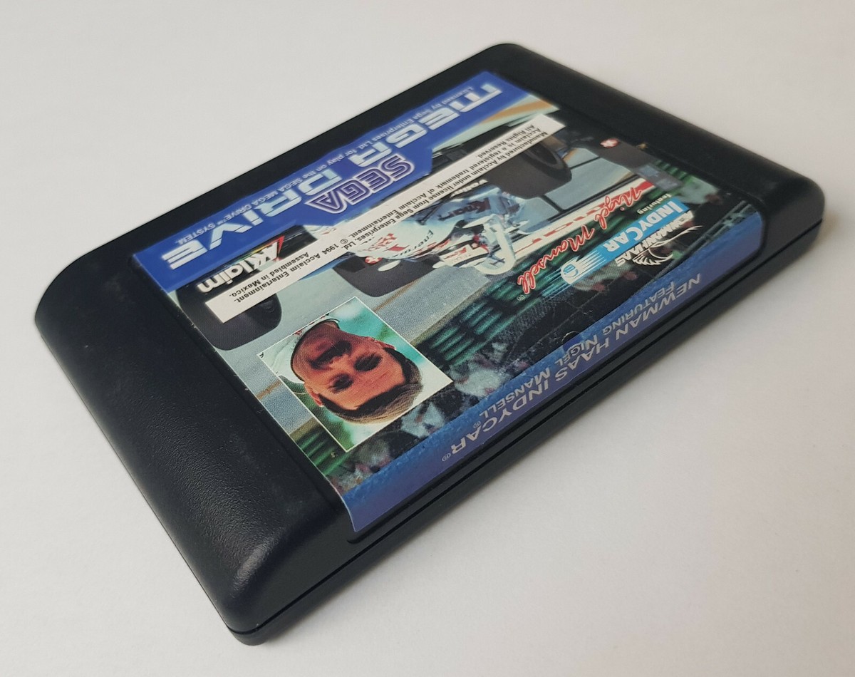 Indy Car Nigel Mansell – Jeu Sega Megadrive Original – Occasion Bon état