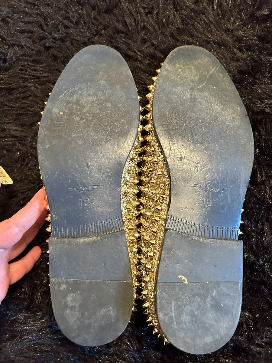 JUMP Luxor Spike Studded Men\'s Slip-On Loafer Shoes Gold Luxury Wear J75 by JUMP | Shoes | Rare Size J75 By Jump Luxor Gold Spike  main image 2