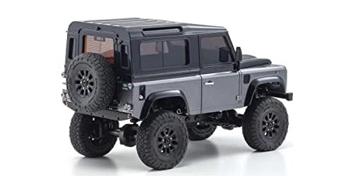 Kyosho MINI-Z 4×4 Series Land Rover Defender 90 Autobiography Coris Gray 32526G - Bild 3 von 4