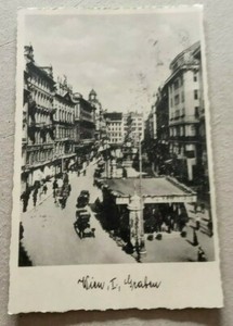 AK Wien 1 Graben- Alte schwarz/weiß Karte | eBay