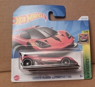 HOT WHEELS 2024 243/250 GORDON MURRAY AUTOMOTIVE T.50s NEW ON CARD 