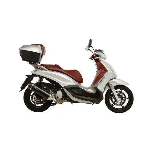 Échappement Leovince Nero Piaggio Beverly 350 pour trajets urbains fluides