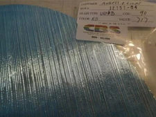 Dichroic Glass: CBS 90COE Silver Fibroid Textured on Black 3" Sq