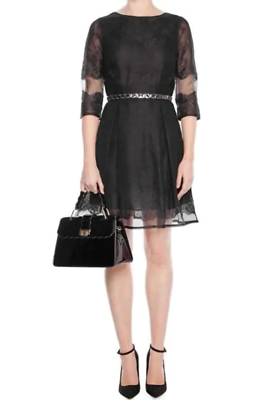 Alannah Hill Black Save Me Tonight Mini Dress Size 8 AU | eBay