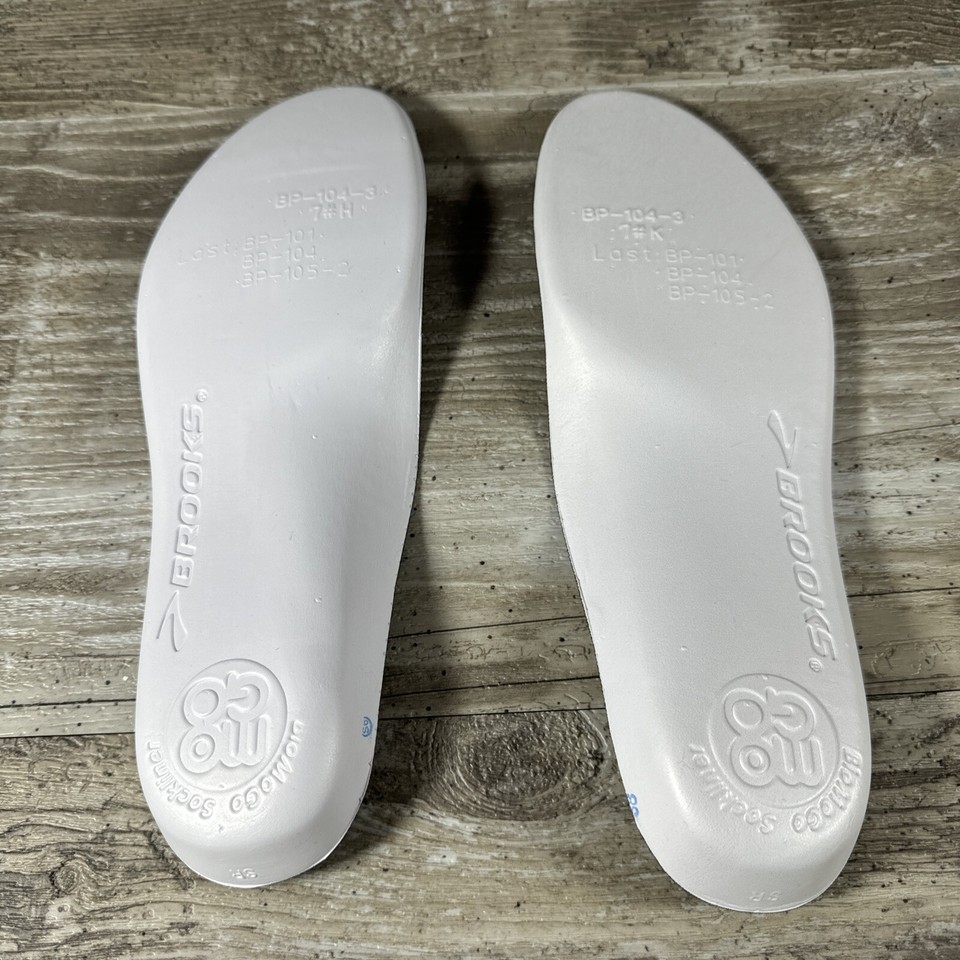 Brooks Cushion Support Running Shoe Replacement Insoles BP1043 Mens size 9.5 E eBay