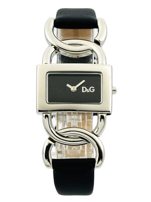 D&G Dolce & Gabbana DW0562 Women's DONNA Stainless Steel Black