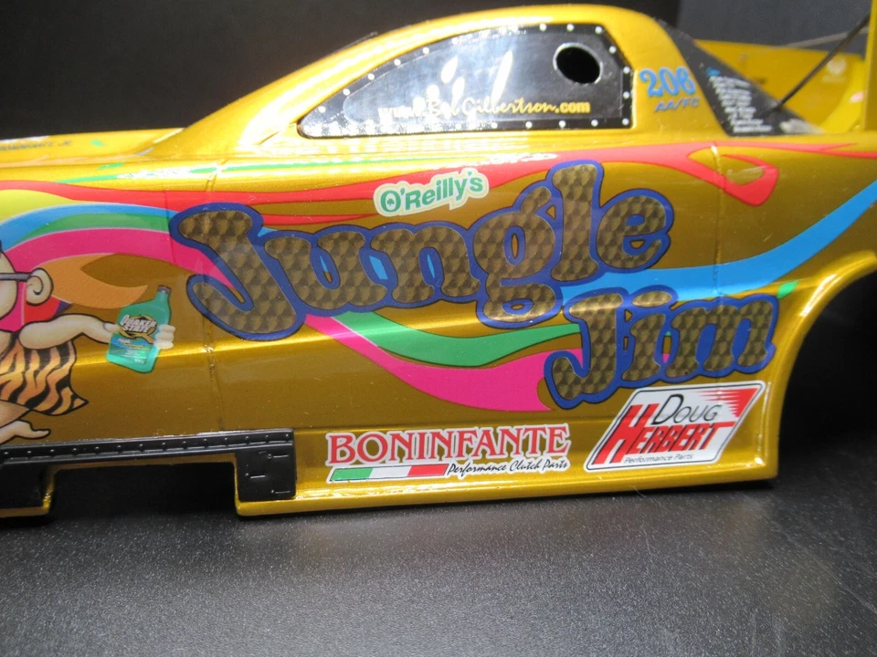 RARO 2003 JUNGLE JIM O'REILLY'S HITOS DESARROLLO ORO NHRA COCHE DIVERTIDO 1:16 Foto 3 de 4