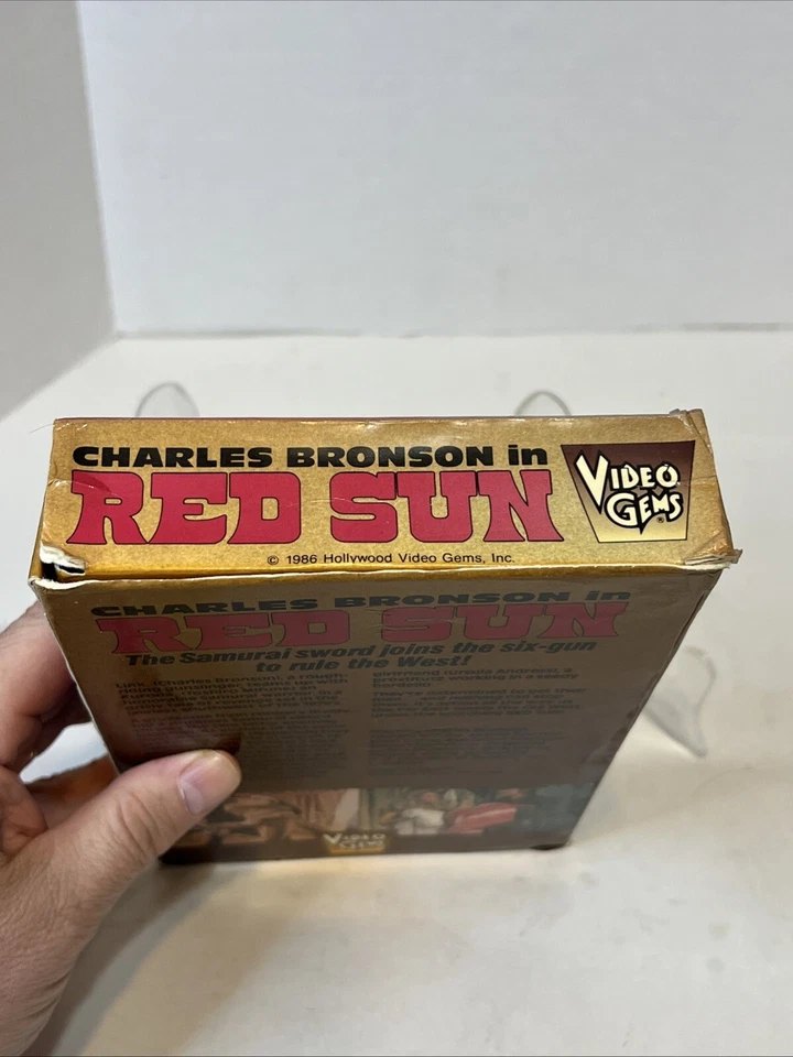 Euro Western RED SUN Charles Bronson, Toshiro Mifune, Ursula Andress Big Box VHS - Image 3 of 4
