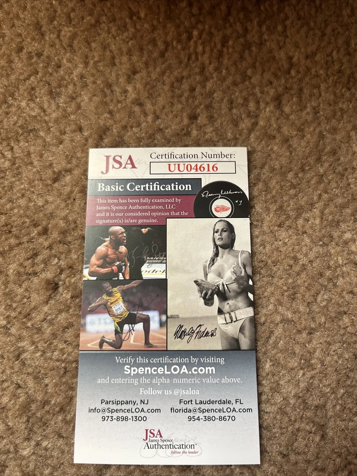 Rudy Gobert Autographed Signed NBA Basketball JSA COA Minnesota Timberwolves - Image 3 of 4