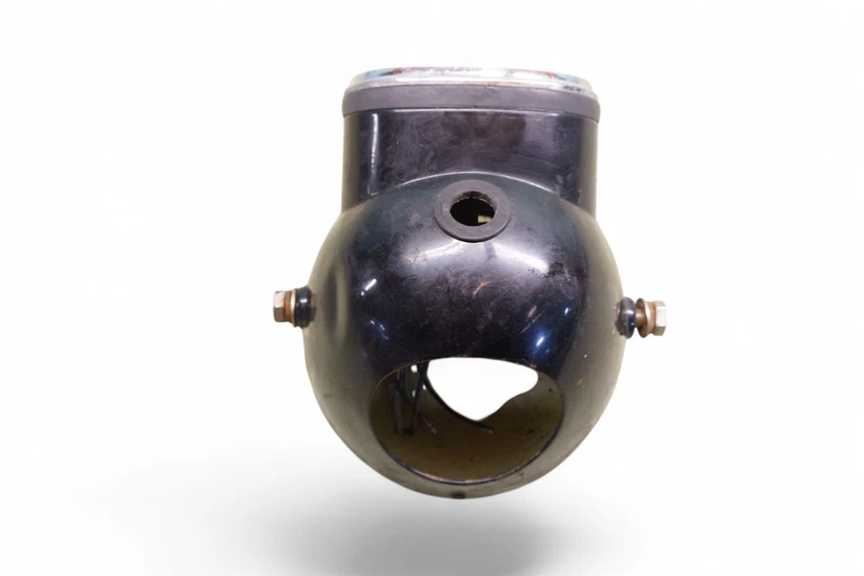 1965 Honda CB450 CB 450 CL450 Dohc Black Bomber *2289A Speedometer Headlight Bkt - Image 3 of 4