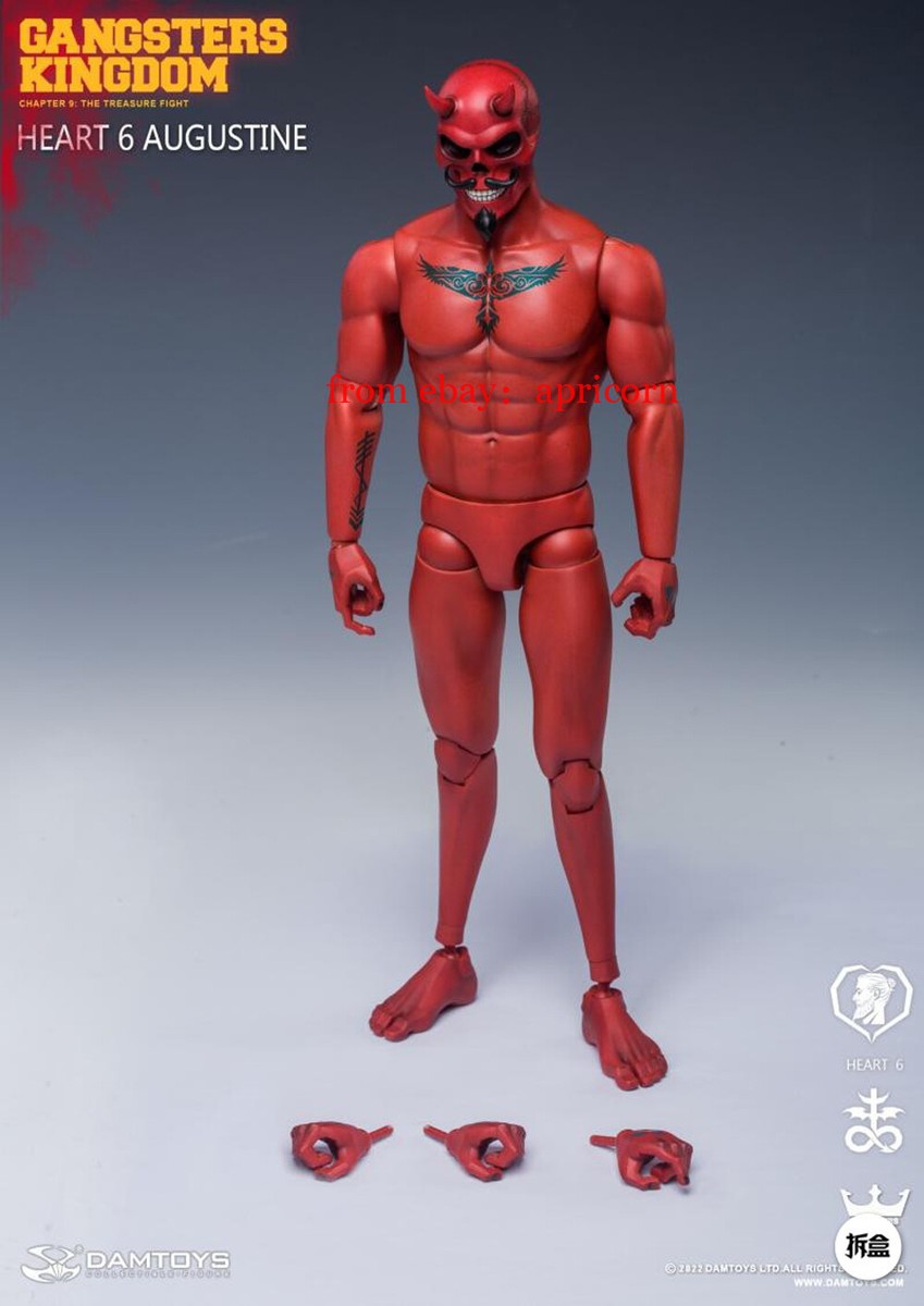 1/6 12インチ DAMTOYS ギャングスタカスタムフィギュア CS57 Pre! DAMTOYS GK027 Gangsters Kingdom HEARTS 6 AUGUSTINE 1/6 Figure