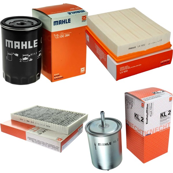 Mahle Kraftstofffilter KL 2 Innenraum LAK 46 Luftfilter LX 448 ÖLfilter OC 264-image